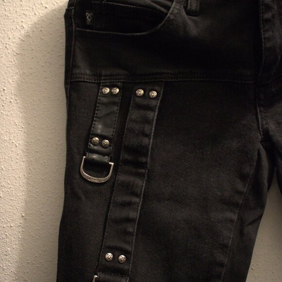 TRIPP NYC The Mortal Instruments Black City Of Bones Skinny Jeans - Picture 4 of 9